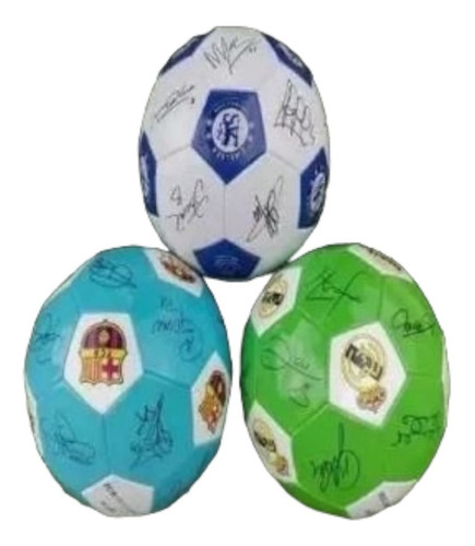 Balon Firmado Barcelona Real Madrid Chelsea