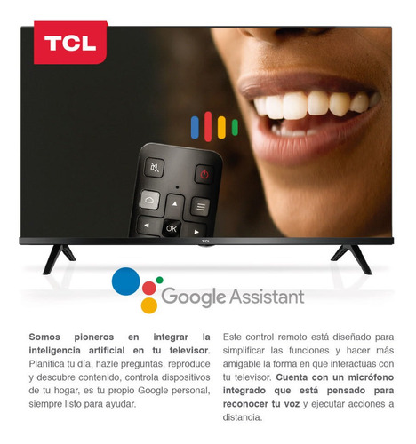 Imagen 4 de 12 de Smart Tv 40 Tcl 40s65a Android Fhd