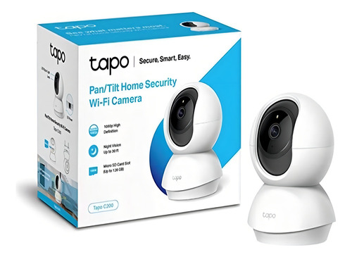 Cámara De Seguridad Tp-link Tapo C200 V1 Visión Nocturna