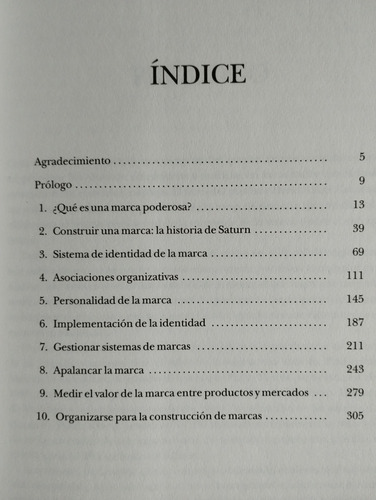 Libro Construir Marcas Poderosas David Aaker V (Usado)