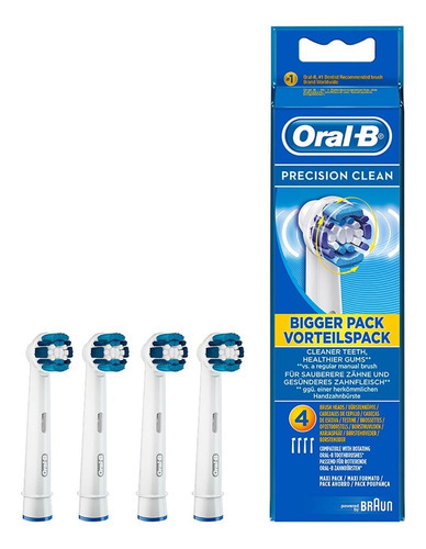 Repuesto Cabezal Cepillo Eléctrico Oral-b Precision Clean X4