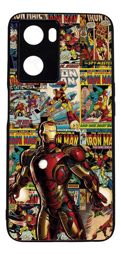 Funda Protector Case Para Oppo A77 Iron Man