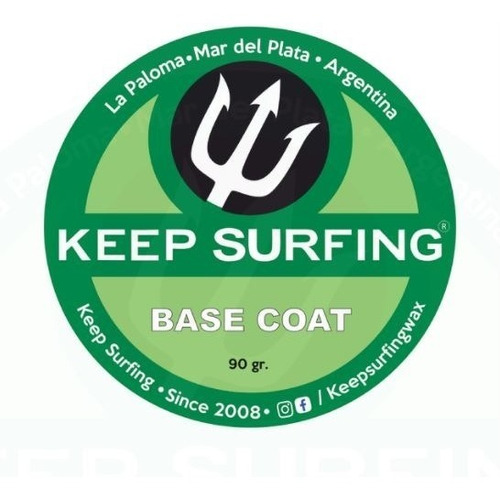 Imagen 1 de 2 de Parafina Wax Keep Surfing Base Surf Sup 