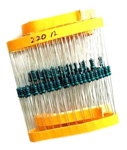 Kit De Resistencia Eléctrica 1 / 4w 1% Paquete De