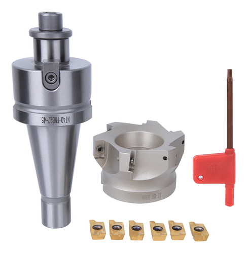 Fresadora Nt40 Fmb27 Collet Chuck Holder Bap400r-80-27-6