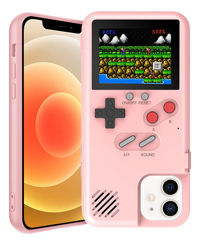 Gameboy Case Para iPhone, Autbye Retro 3d Phone Case Consola