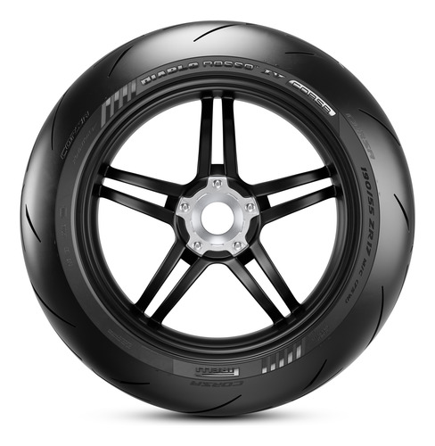 Par Pneu 120/70r17 + 190/55r17 Diablo Rosso Corsa 4 Pirelli