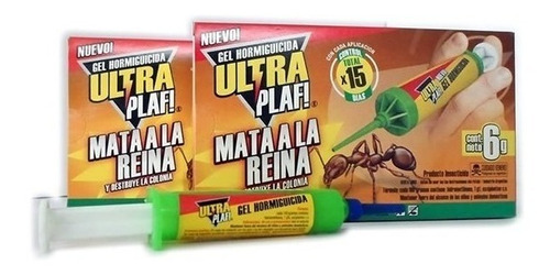 Hormiguicida Gel Ultra Plaf Veneno Para Hormiga Eficaz Mf