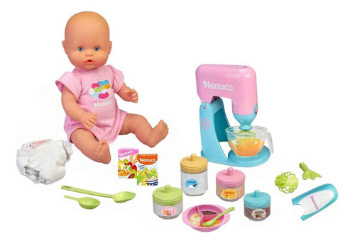 Muñeca Bebé Nenuco Comiditas