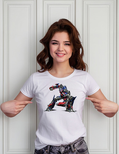 Playera Dama Te Transformers Optimus Prime P31