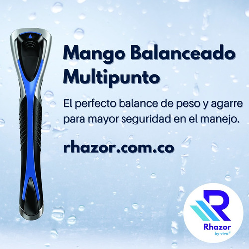 Kit De Afeitar 3 Meses 3 Hojas - Unidad a $9833