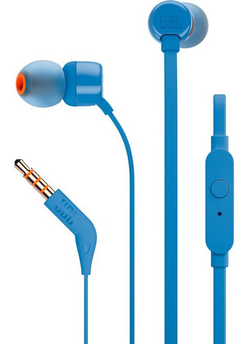 Jbl Tune110 Audífonos In-ear  Blue