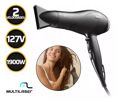 Secador de Cabelo Silencioso Secador Profissional Essenza 1900W em Promoção  na Americanas