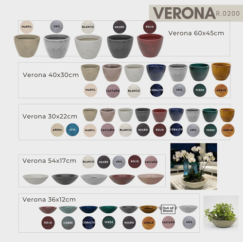 Materos Decorativos Vasart Verona