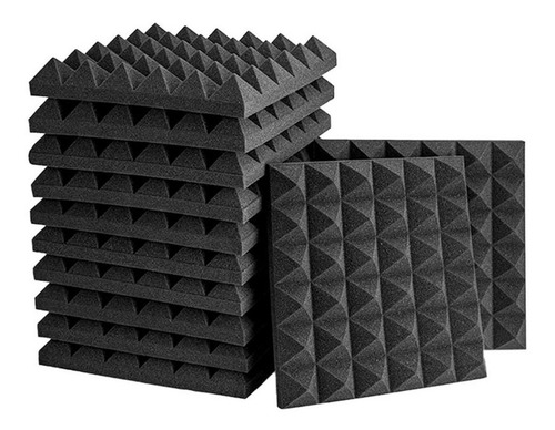 Imagen 1 de 5 de Panel Acústico Piramidal 3d Espuma Acústica Para Estudio