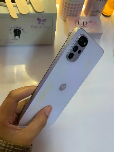 Celular Motorola G22 128 Gb Blanco Color Pearl White (Usado)