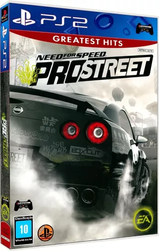 NEED FOR SPEED - PRO STREET PT BR RIPADO PS2 