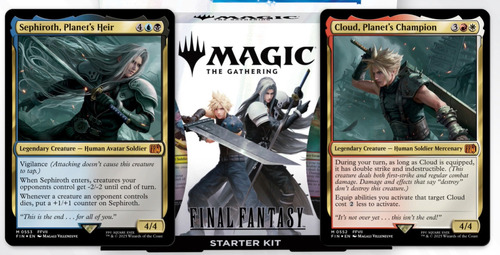Magic The Gathering Final Fantasy Starter Kit Idioma Inglés Mtg Ff