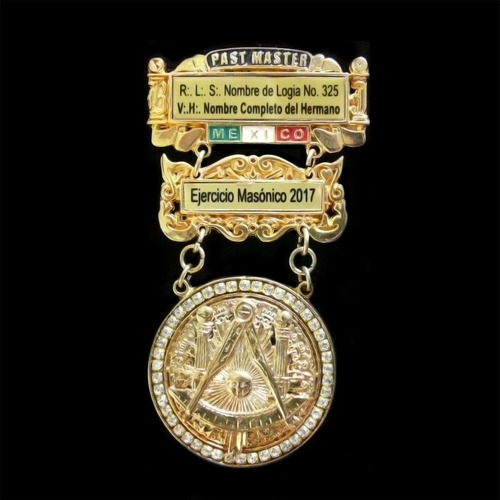 Medalla Masonica. Past Master.  | Marca: Artemasonico.com