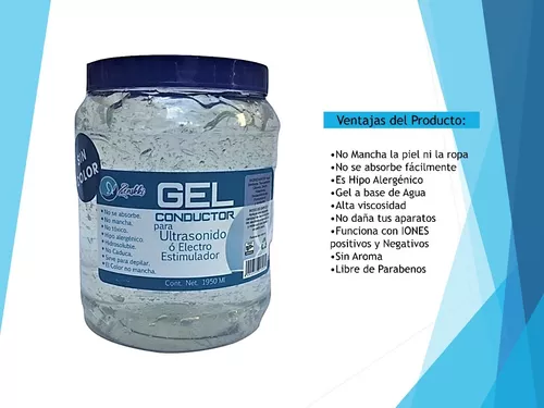  Gel conductor transparente para máquina de cavitación