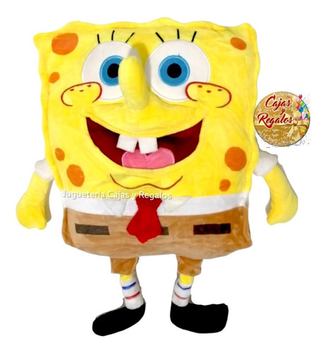 Bob Esponja Peluche 40 Cm Juguete Jugueteria Peluche Grande