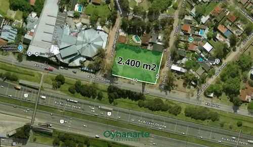 Fracción En Venta De 2400 M2 Sobre Acceso Oeste - Mts Peaje Ituzaingo