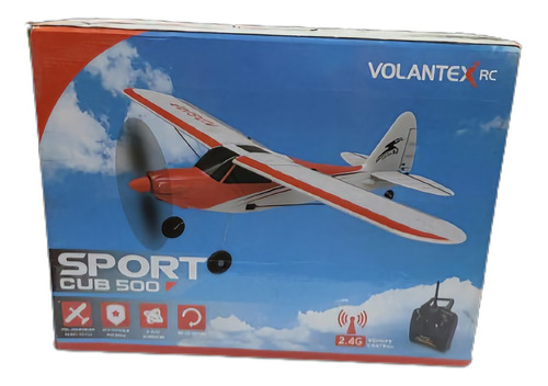 Avion Rc Sport Cub 500 4 Ch Radio 2,4 Bateria Recargable