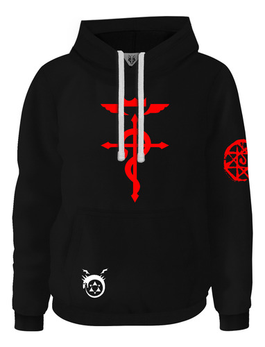 Hoodie Buzo Buso Saco Anime Fullmetal Alchemist Cruz Flamel