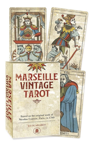 Tarot Marseille Vintage Cartas + Instrucciones