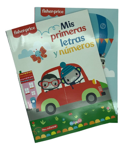 Set De 2 Libros Para Colorear Dreams Art Fisher Price