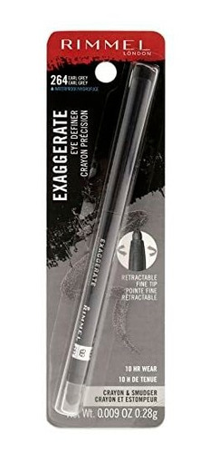 Rimmel Exaggerate Auto Waterproof Eye Definer, Earl Grey, 0.