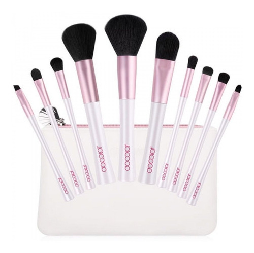 Docolor - 10 Pieces Mermaid Makeup Brush Set - M1007