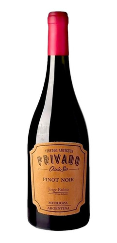 Vino Oasis Sur Privado Pinot Noir 750ml-jorge Rubio