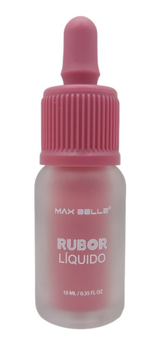 Rubor Líquido Max Belle Mate Makeup 4 Tonos Maquillaje