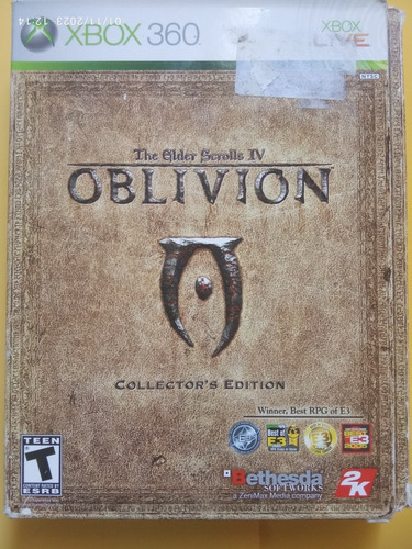 The Elder Scrolls Iv Oblivion Collectors Edition Xbox 360