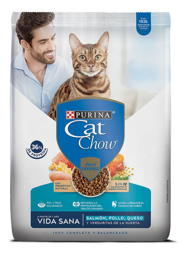 Alimento Gato Cat Chow Vida Sana 3 Kg