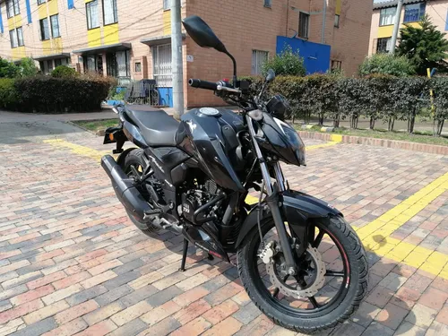 Moto Tvs Apache Rtr 2024 160 4v Color Negro Nebulosa Matricu
