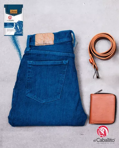 el Caballito® Jeans Colorante para Ropa Azul Mezclilla 20g – Colorantes en  Polvo el Caballito®