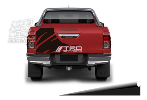 Calco Toyota Hilux Srx - Srv 2016 - 2021 Trd Fender Portón