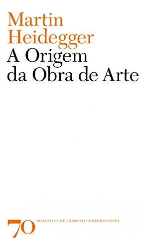 Libro A Origem Da Obra De Arte