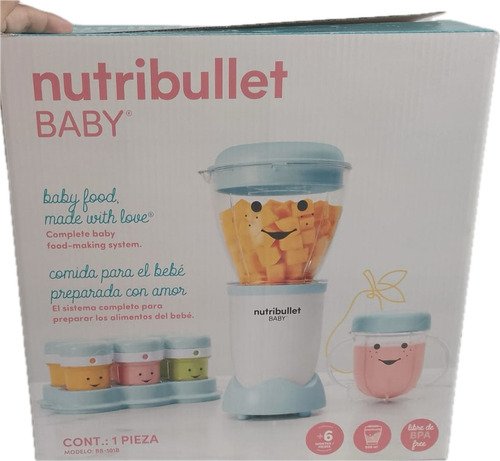 Nutribullet Baby Bullet Procesador De Alimentos 120v