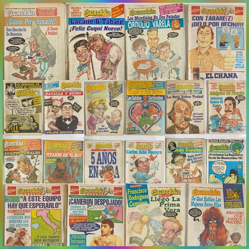 Revistas Guambia Del 51 Al 400,  3 Por 270 Pesos,  Rbai