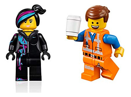 Set De Minifiguras Lego Movie Emmet & Wyldstyle