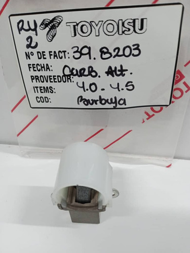 Carbonera Alternador Machito Burbuja 4.0 4.5 Camry Corolla 