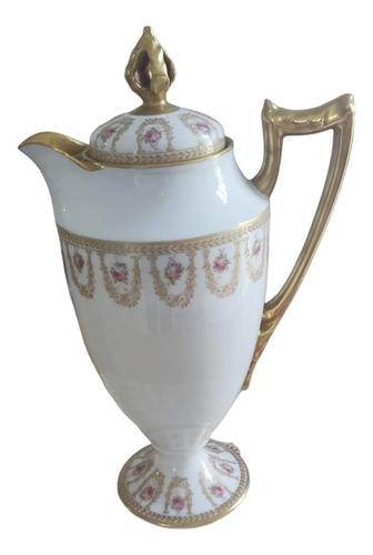 Tetera De Coleccion Cafetera De Porcelana Limoges