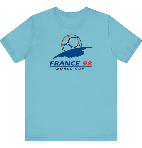 Remeras Algodon Peinado Copa Del Mundo Francia 1998