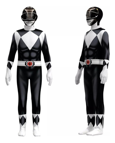 Traje Cosplay  Power Rangers Para Niño/adulto