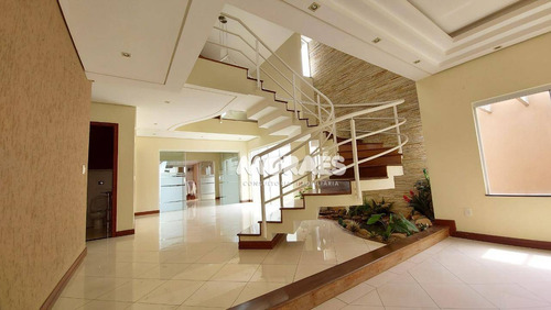 Imagem 3 de 26 de Alugado Por Moraes Locação - Casa Com 4 Dormitórios - R$ 6.500/mês - Residencial Villaggio Ii - Bauru/sp - Ca2016
