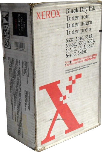 Toner Xerox 6r396 Negro Para 5337 5340 5343 5350 5352 5665