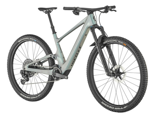 Bicicleta Scott Lumen Eride 900 2023 Mtb Elétrica Cor Cinza Tamanho Do Quadro L